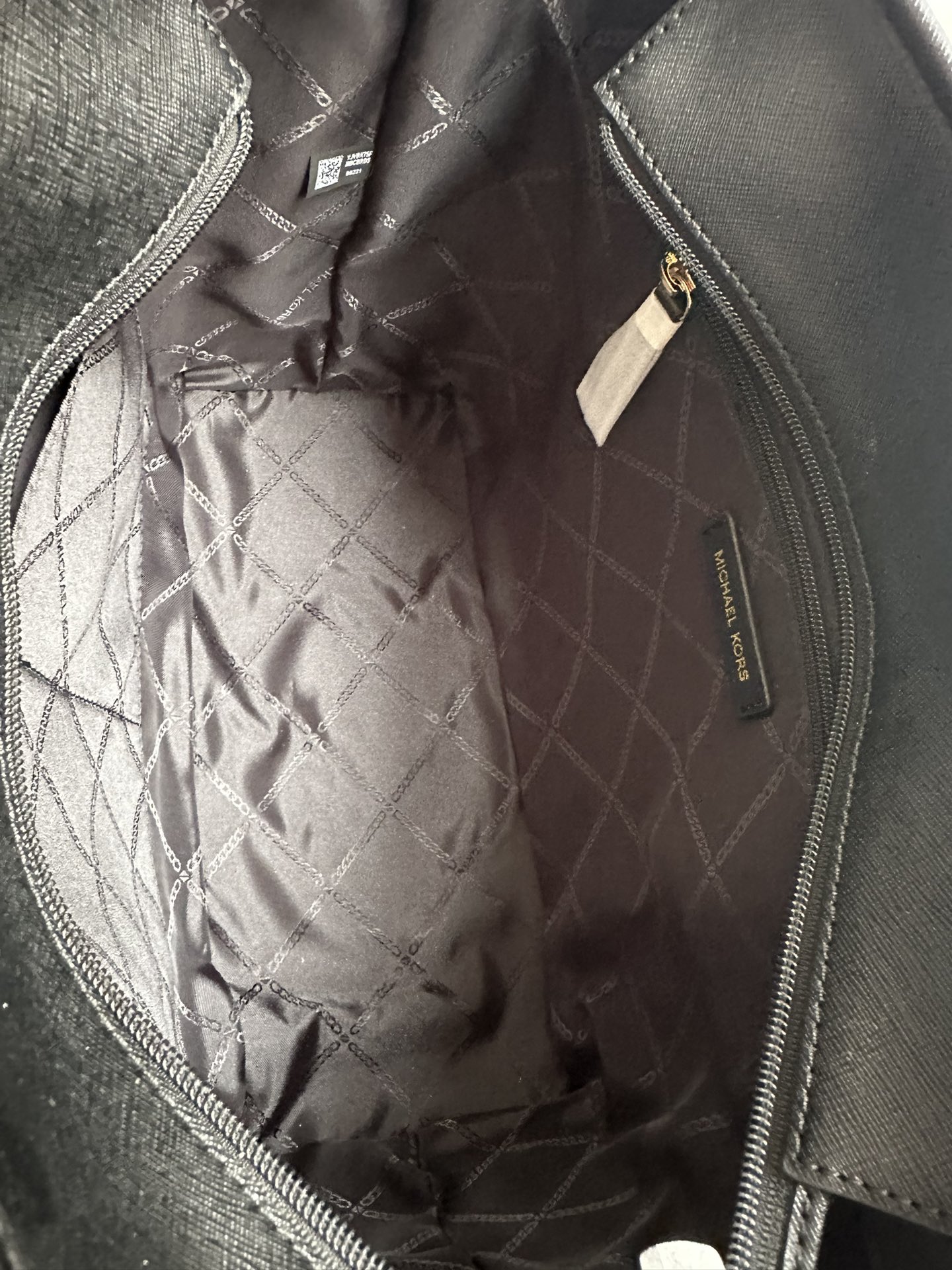 Michael Kors Michael kors mk新款 JET SET TRAVEL系列印花配皮女士单肩手提托特购物袋 尺寸：底长30×24×13