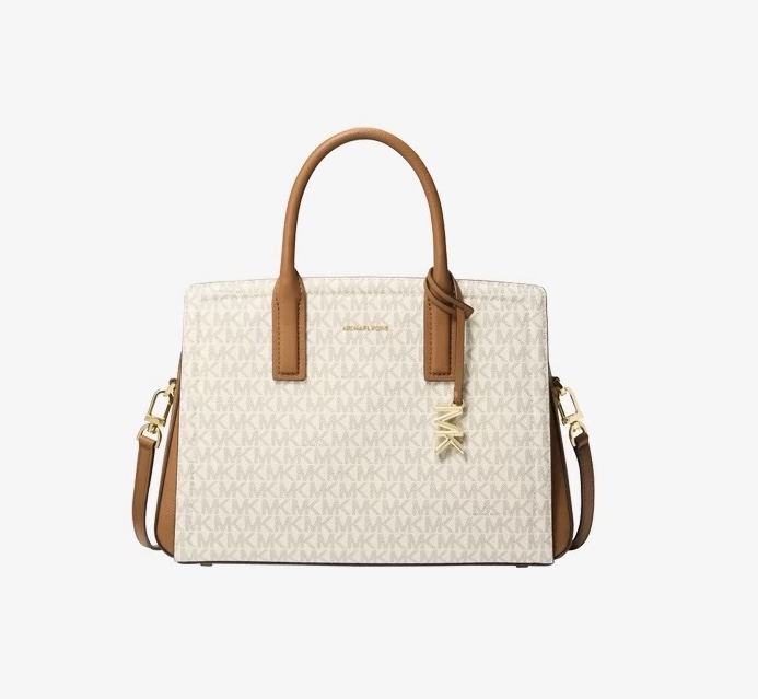 原单P380
mk新款Laila系列女士小号手提包斜挎包，尺寸：28&times;18&times;11