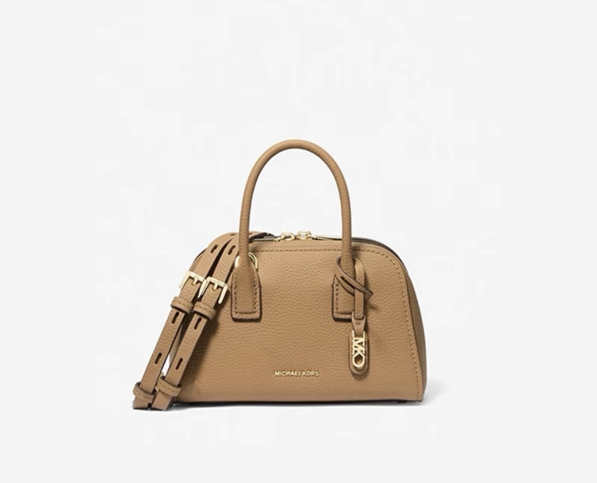 Michael Kors MK新款Ashton系列小号女士手提包波士顿包枕头包，尺寸：20×15×9