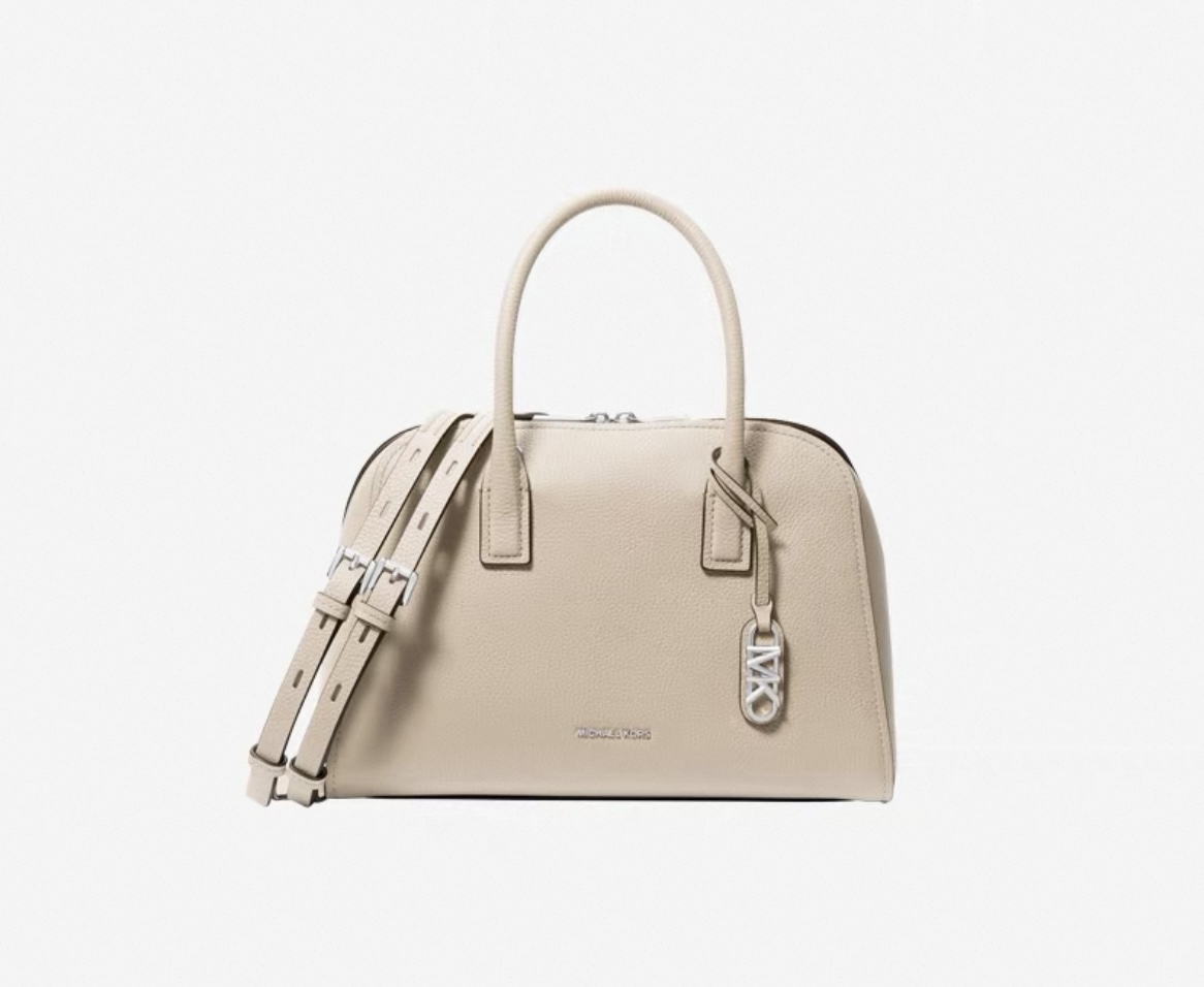 Michael Kors MK新款Ashton系列小号女士手提包波士顿包枕头包，尺寸：20×15×9