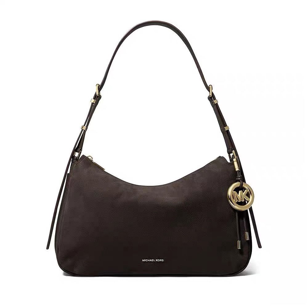 Michael Kors <反毛皮材质> mk新款Nolita系列Michael kors 中号反毛皮单肩包