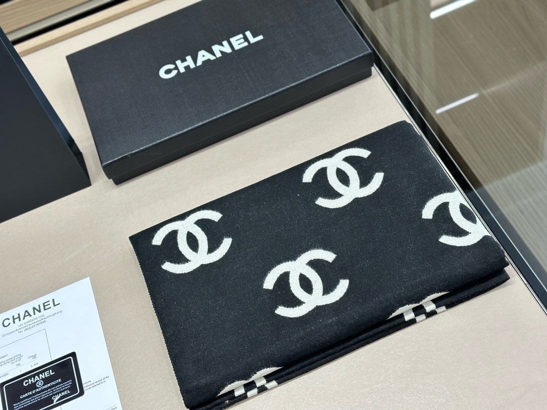 香奈儿 Chanel 传世高定桑蚕丝丝巾围巾 #6A7E9034 8