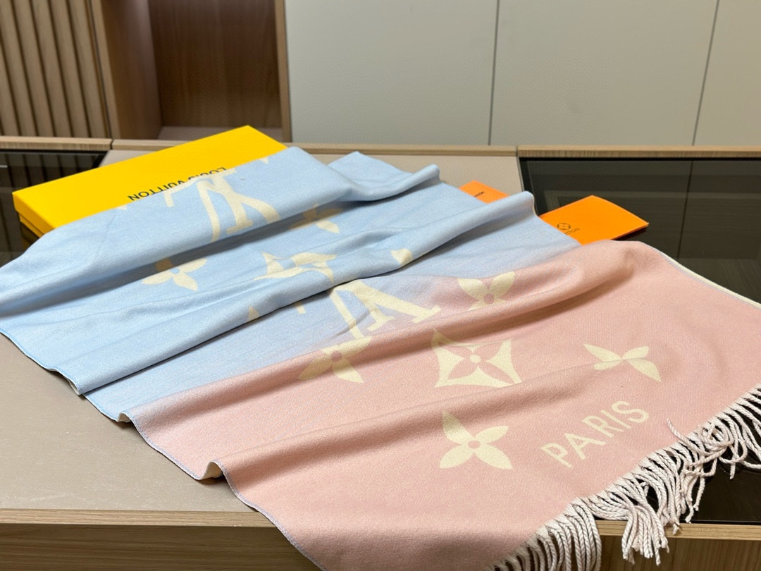 路易威登 Louis Vuitton 传世高定桑蚕丝丝巾围巾 #8AD3B13D 2