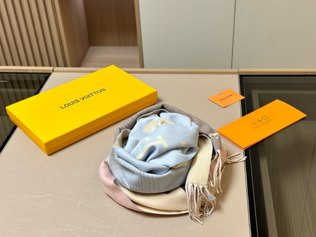 路易威登 Louis Vuitton 传世高定桑蚕丝丝巾围巾 #8AD3B13D 9