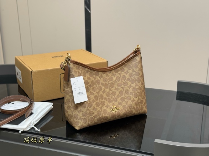 Coach Laurel Hobo Bag in Signature Jacquard with Two Interchangeable Straps 1 Coach Laurel Hobo Bag in Signature Jacquard with Two Interchangeable Straps