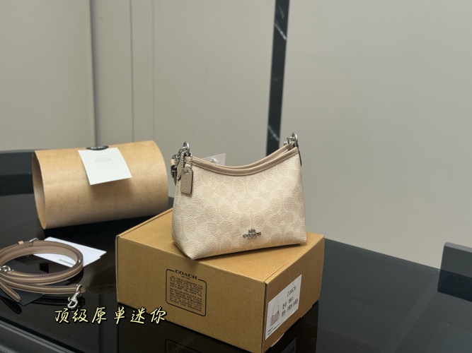 Coach Mini Laurel Crossbody Bag, Signature Jacquard, Stylish and Compact 1 Coach Mini Laurel Crossbody Bag, Signature Jacquard, Stylish and Compact