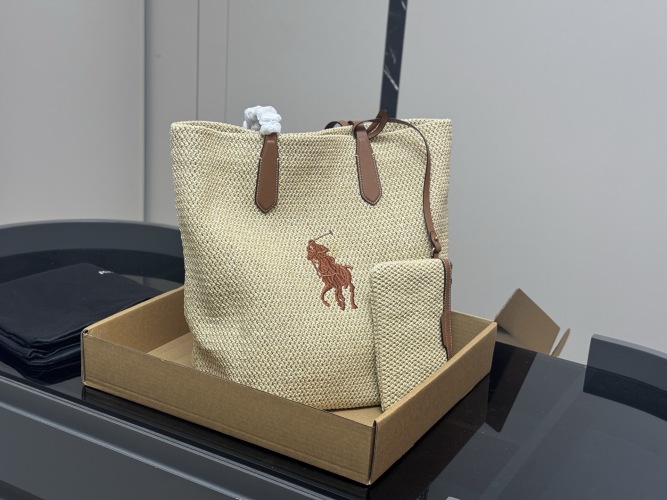 Polo Ralph Lauren Japan Limited Edition Dope Woven Tote Bag with Pouch 1 Polo Ralph Lauren Japan Limited Edition Dope Woven Tote Bag with Pouch