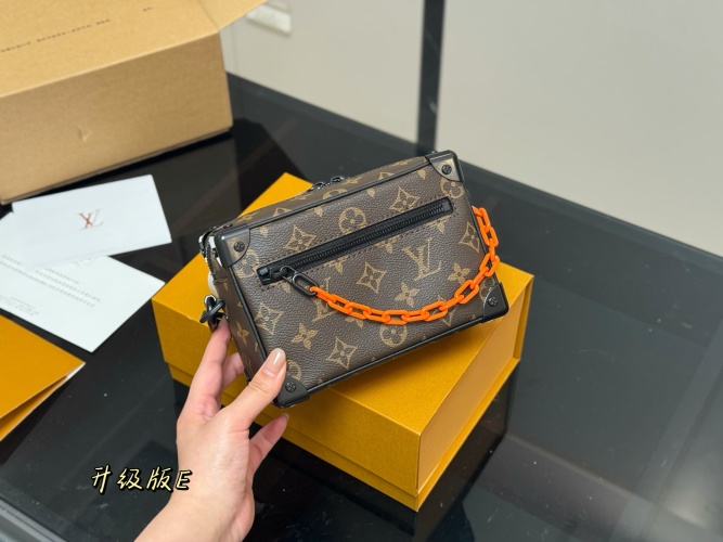 Louis Vuitton Mini Soft Trunk Box Bag with Foldable Box - Perfect Gift 1 Louis Vuitton Mini Soft Trunk Box Bag with Foldable Box - Perfect Gift