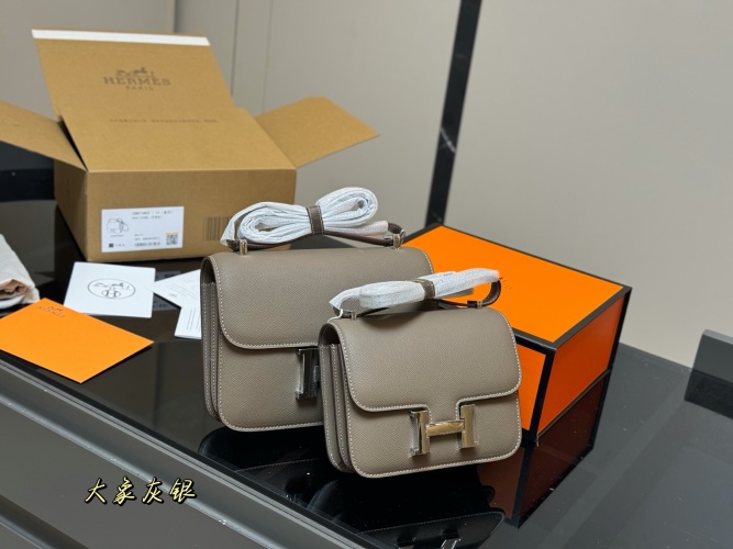 Hermes Constance Inspired Epsom Leather Handbag, Available in Two Sizes 1 Hermes Constance Inspired Epsom Leather Handbag, Available in Two Sizes