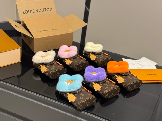 Louis Vuitton Vivienne Monogram Canvas Phone Bag with Foldable Box 1 Louis Vuitton Vivienne Monogram Canvas Phone Bag with Foldable Box