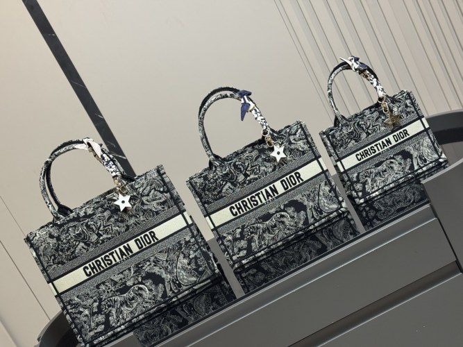 Dior Book Tote Bag, Jacquard Canvas, Perfect for Daily Use and Travel 1 Dior Book Tote Bag, Jacquard Canvas, Perfect for Daily Use and Travel