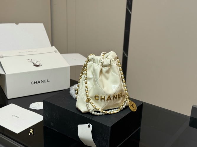 Chanel Mini 22 Bag: Chic, Compact, and Crafted from Luxurious Calfskin Leather 1 Chanel Mini 22 Bag: Chic, Compact, and Crafted from Luxurious Calfskin Leather