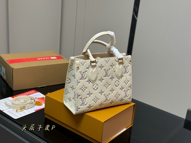 Louis Vuitton Onthego Shopping Bag with Hidden Strap - Chic & Functional