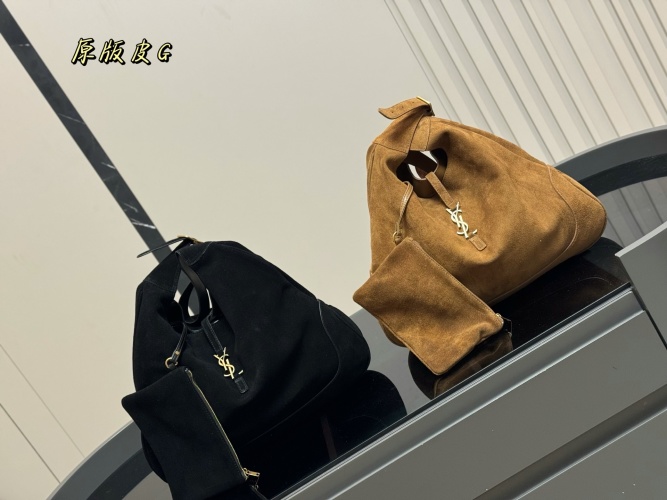 Yves Saint Laurent Jamie Suede Hobo Bag with Pouch | Spacious & Stylish 1 Yves Saint Laurent Jamie Suede Hobo Bag with Pouch | Spacious & Stylish
