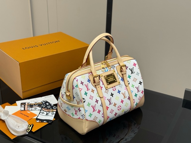 Louis Vuitton Speedy Classic Bag, Multicolor Monogram Canvas, 33.21cm 1 Louis Vuitton Speedy Classic Bag, Multicolor Monogram Canvas, 33.21cm
