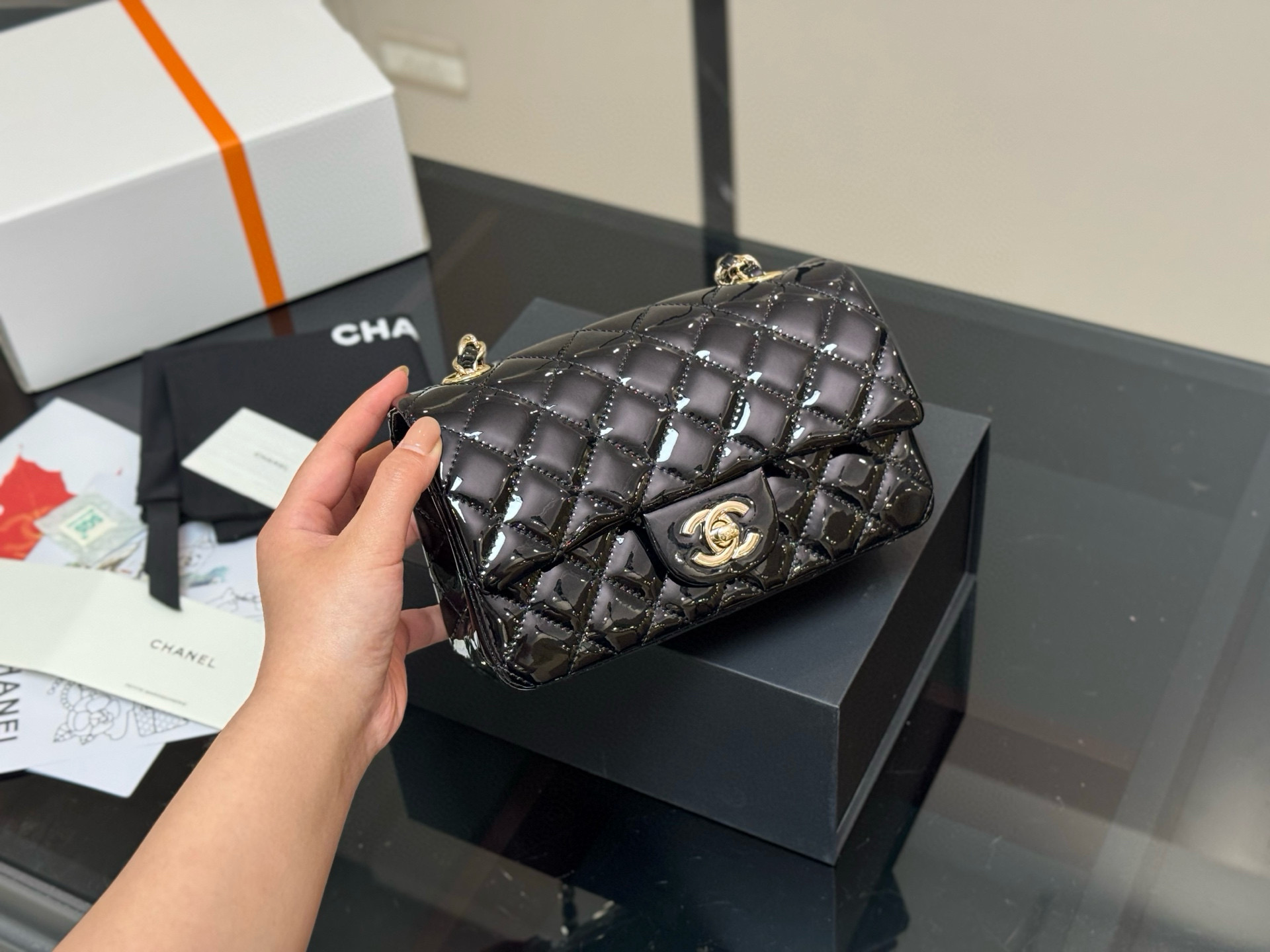 Chanel Mini Classic Flap Handle Bag - Timeless Style and Compact Design