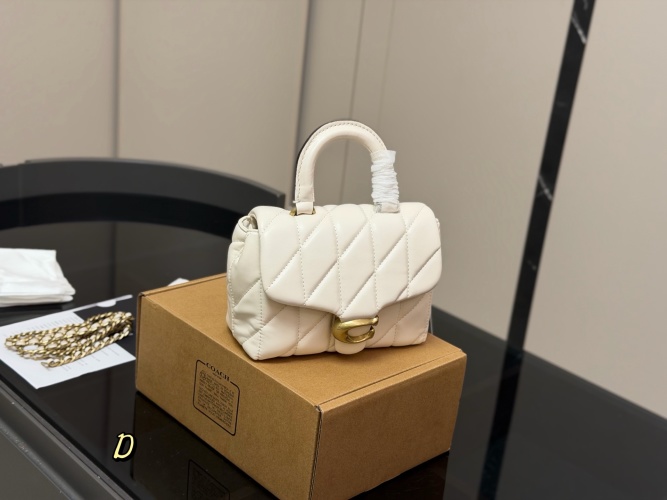Coach Tabby Top Handle in Nappa Leather - Chic, Adaptable Design Bag 1 Coach Tabby Top Handle in Nappa Leather - Chic, Adaptable Design Bag