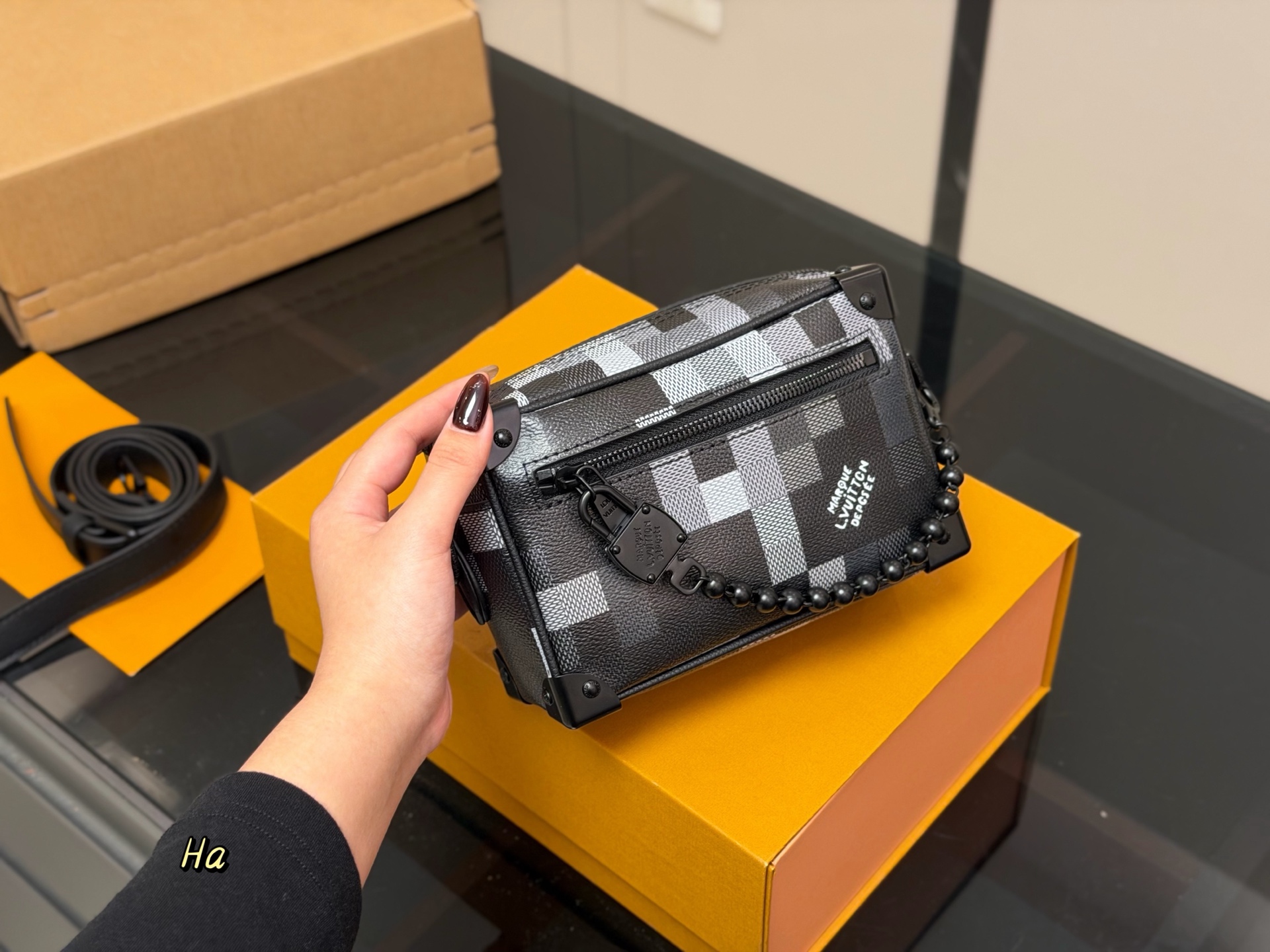 Louis Vuitton Mini Soft Trunk Box Bag - Checkerboard, Compact, Chic