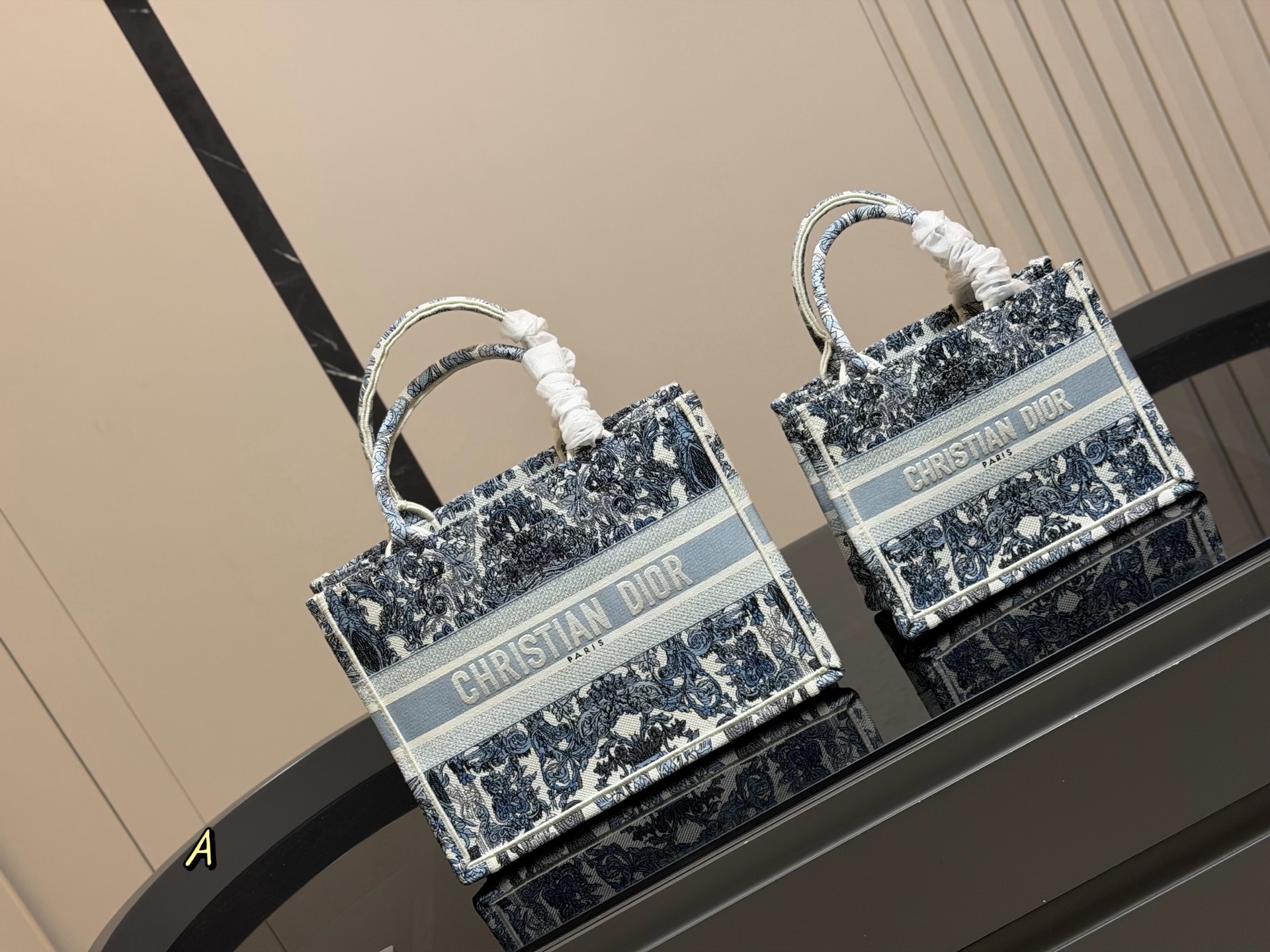 Dior Book Tote Bag, Luxury Design, Great for Holiday Gift Giving.