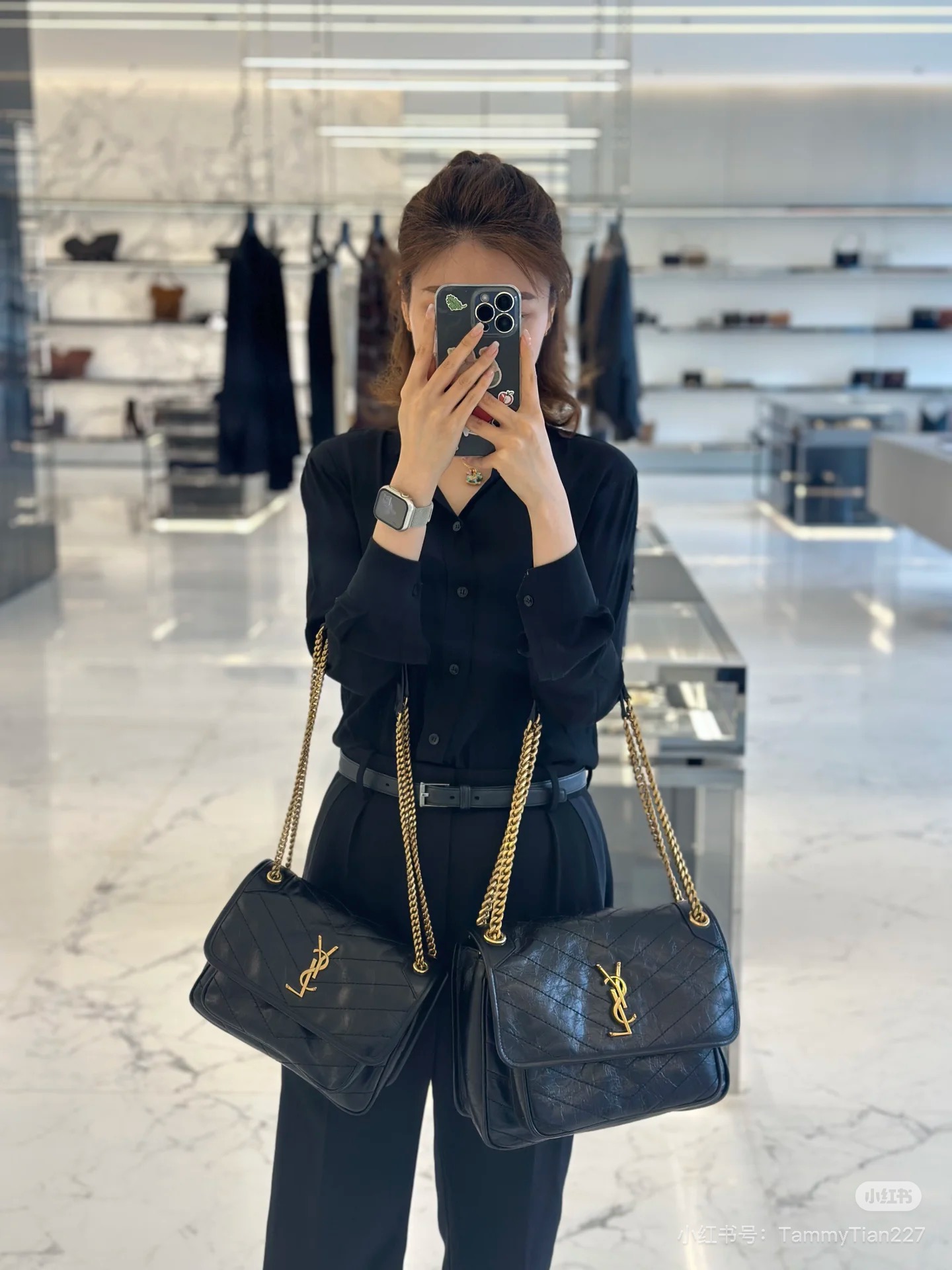 Niki新款 金色logo款！