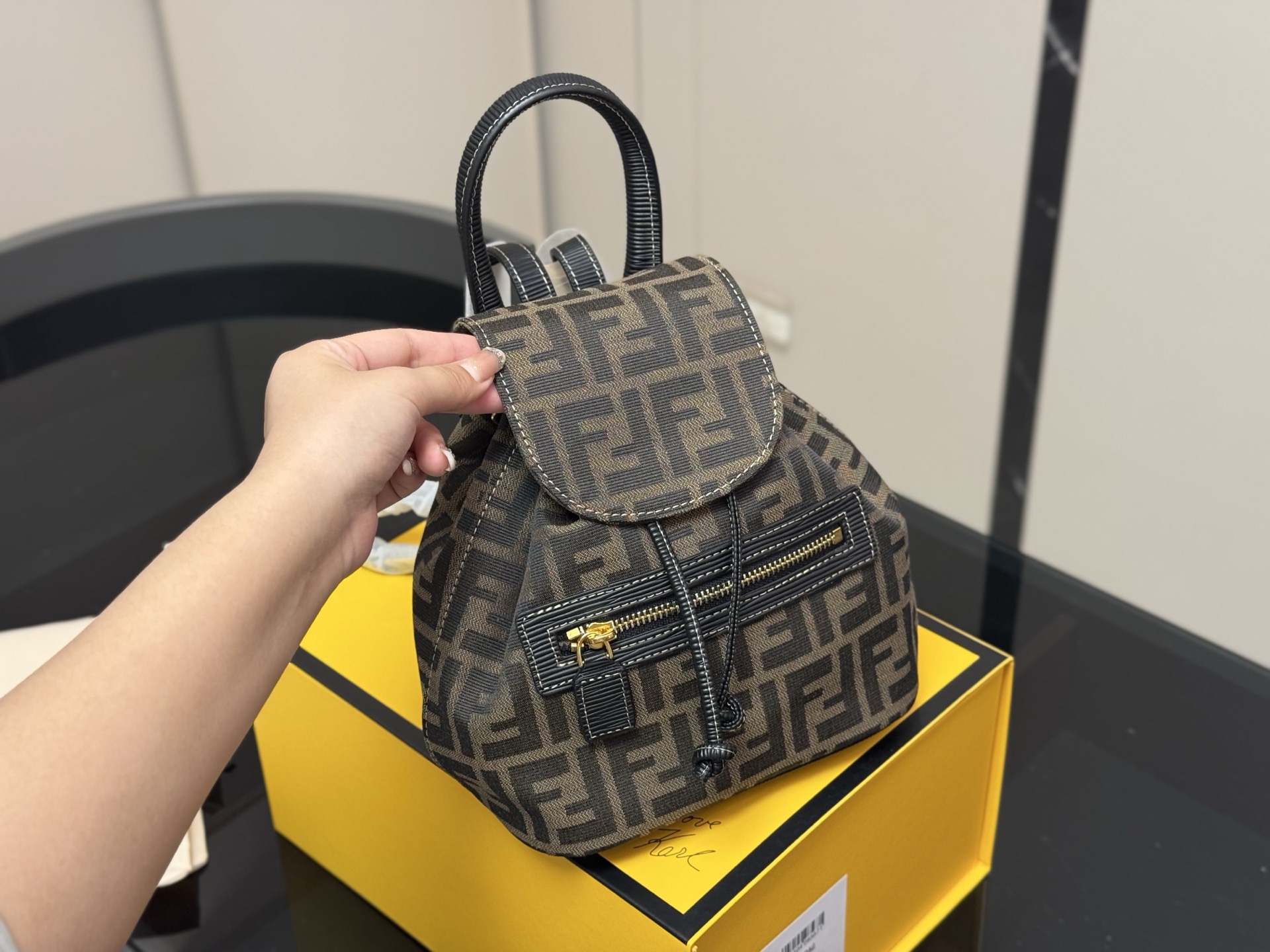 Alternative view of Fendi Backpack 12655