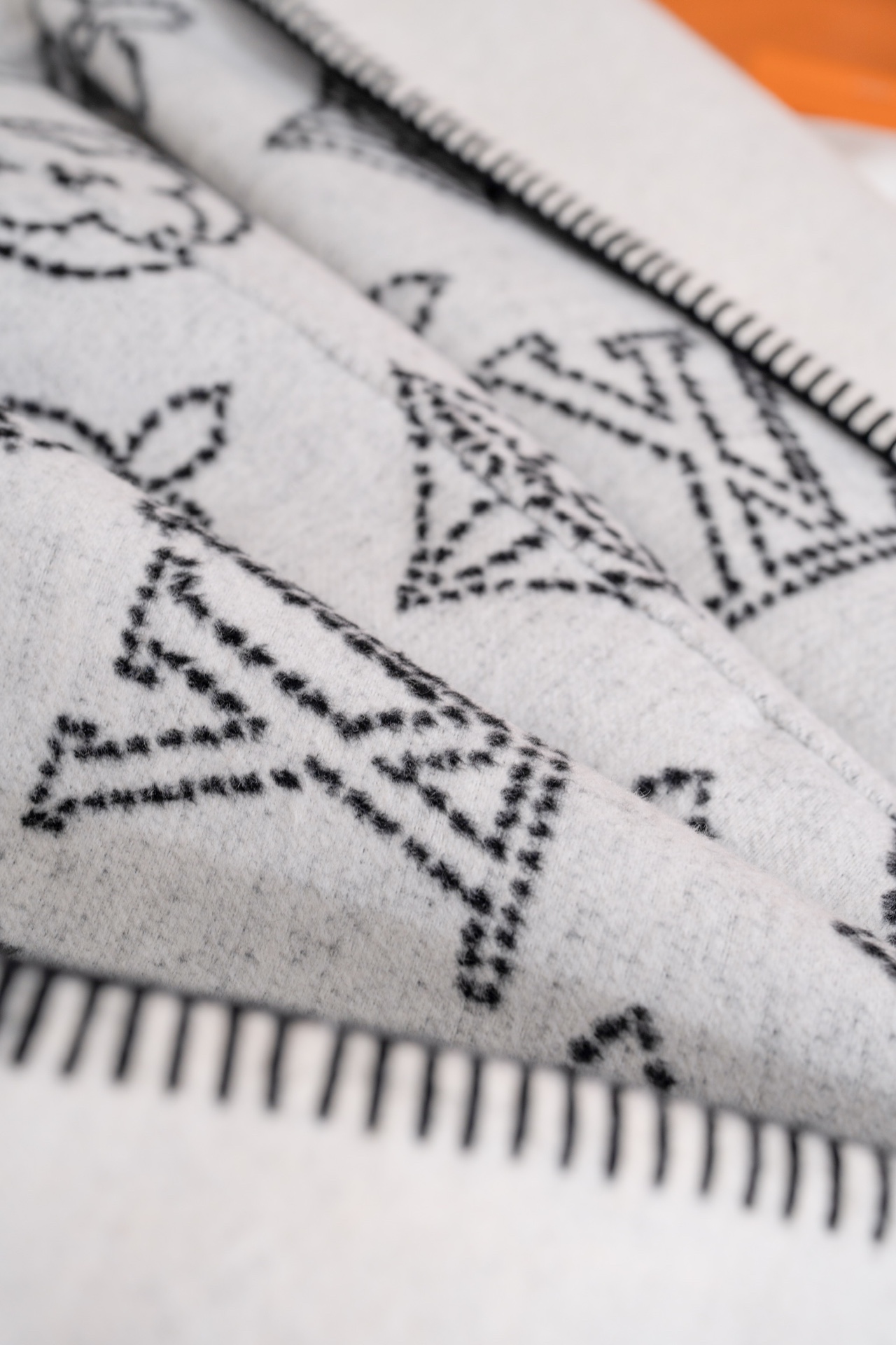 Monogram Wool-Silk Blend Wrap Coat - Classic & Elegant Winter Essential 6 i1724344401 782 7