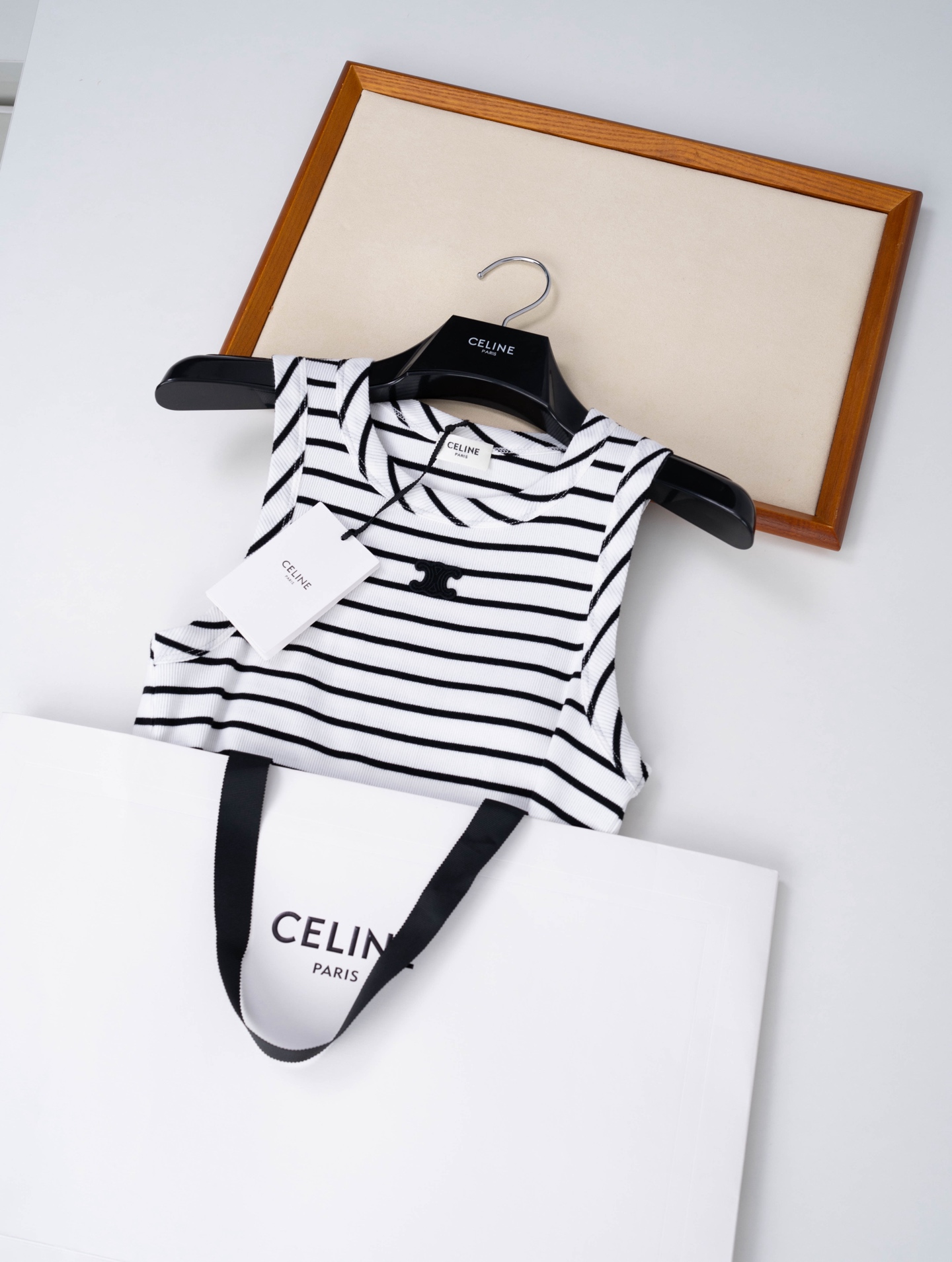 Женская полосатая топ Celine