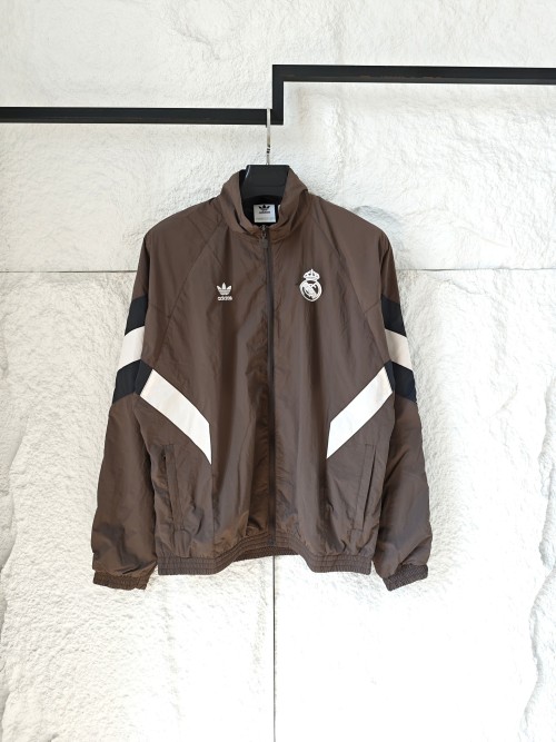 Adidas Originals Real Madrid Track Jacket - Retro Style 1 Adidas Originals Real Madrid Track Jacket - Retro Style
