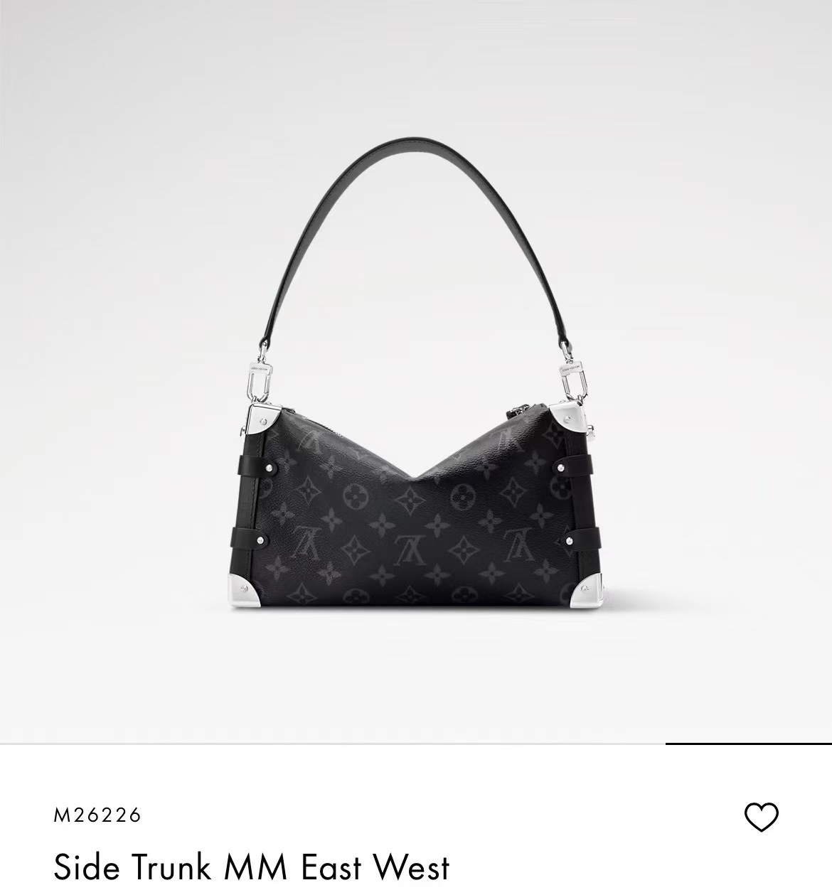 💰950【MB特级原厂 163c芯片】
Side Trunk系列
型号：M26226
材料：A级全钢五金，进口原厂面料
包装：全套原厂免税MB包装
尺寸：15x7x28cm  
P029095