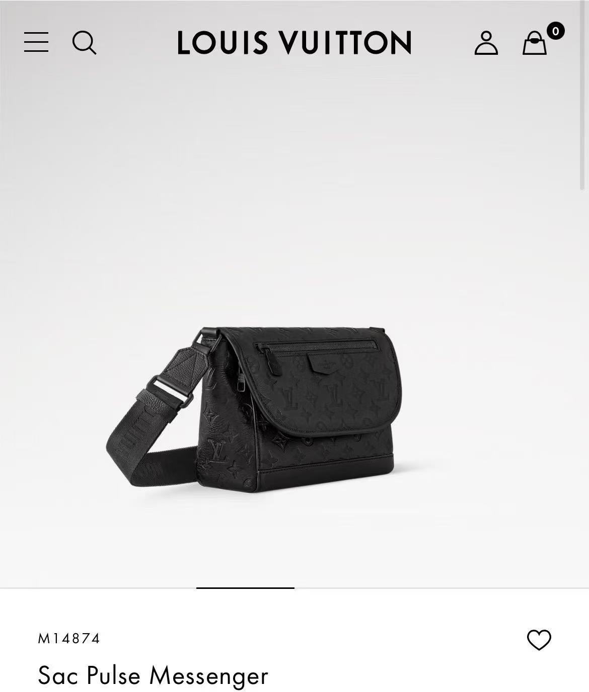 💰880【MB特级原厂皮 163c变码芯片】
PuIse Messenger 
型号：M14874
材料：A+级全钢五金，原厂皮
包装：全套特级免税MB包装
尺寸：26.6 x 17 x 11 厘米
P058088