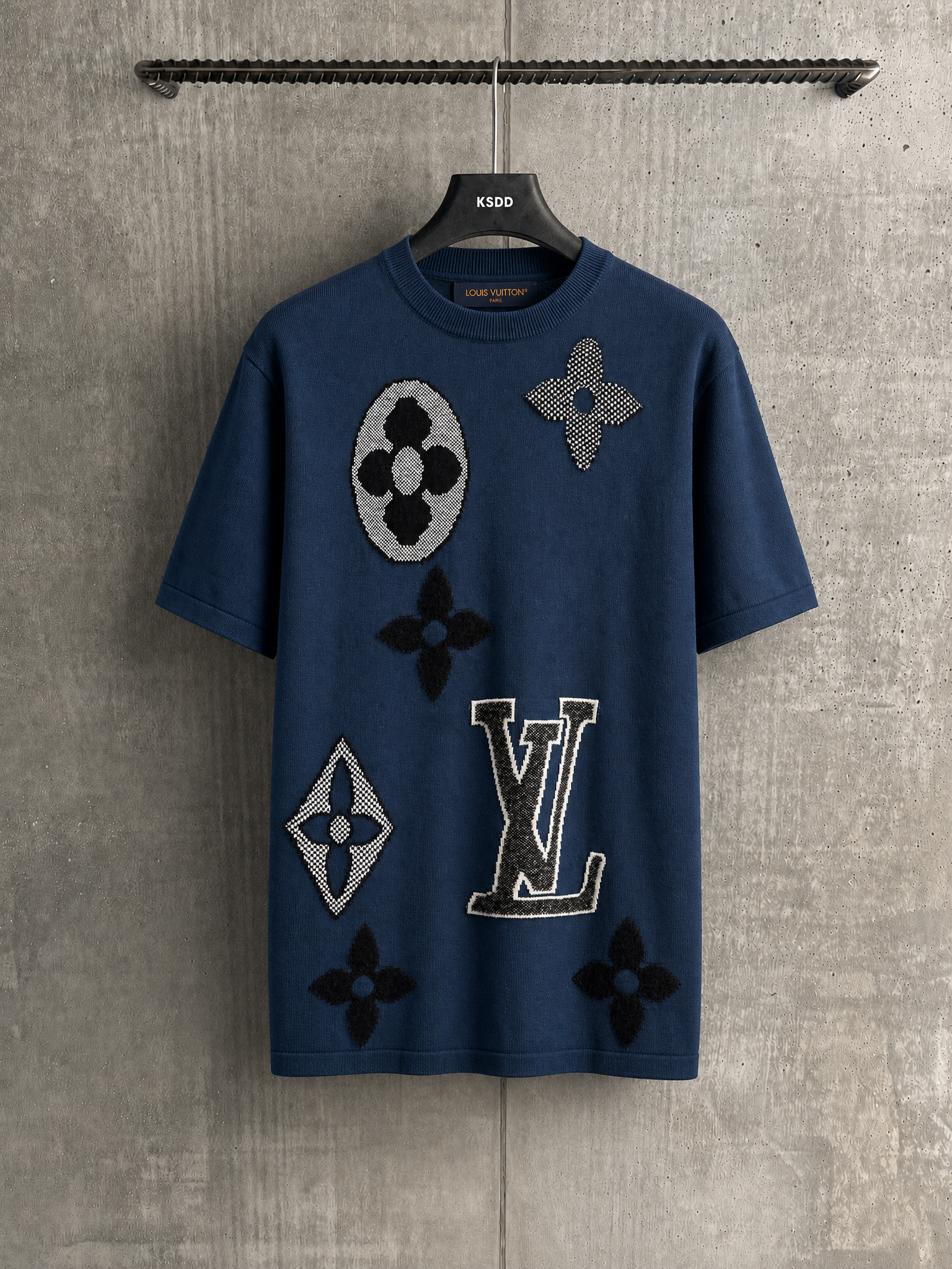 Louis Vuitton LV 提花大 Logo 标识针织衫