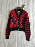 Gucci Clothing Cardigans Knit Sweater Knitting Wool Spring Collection
