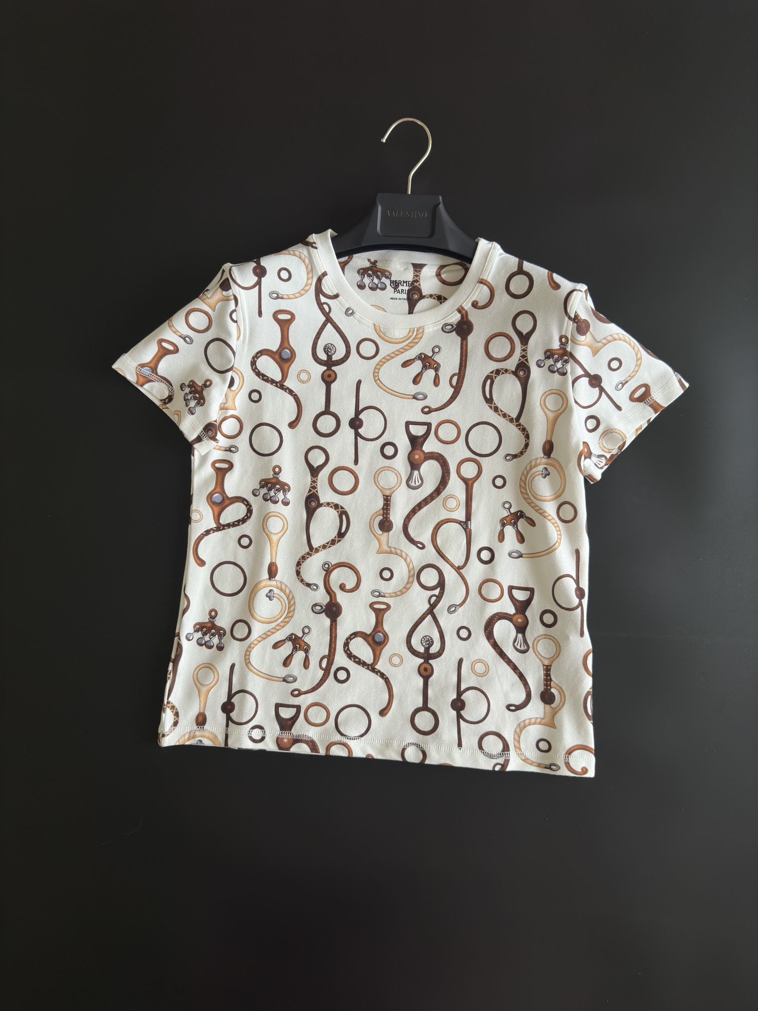 Hermes Luxury
 Clothing T-Shirt Printing Cotton Spring/Summer Collection