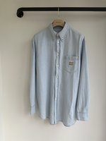 MiuMiu Clothing Shirts & Blouses Embroidery Unisex Spring/Summer Collection Casual