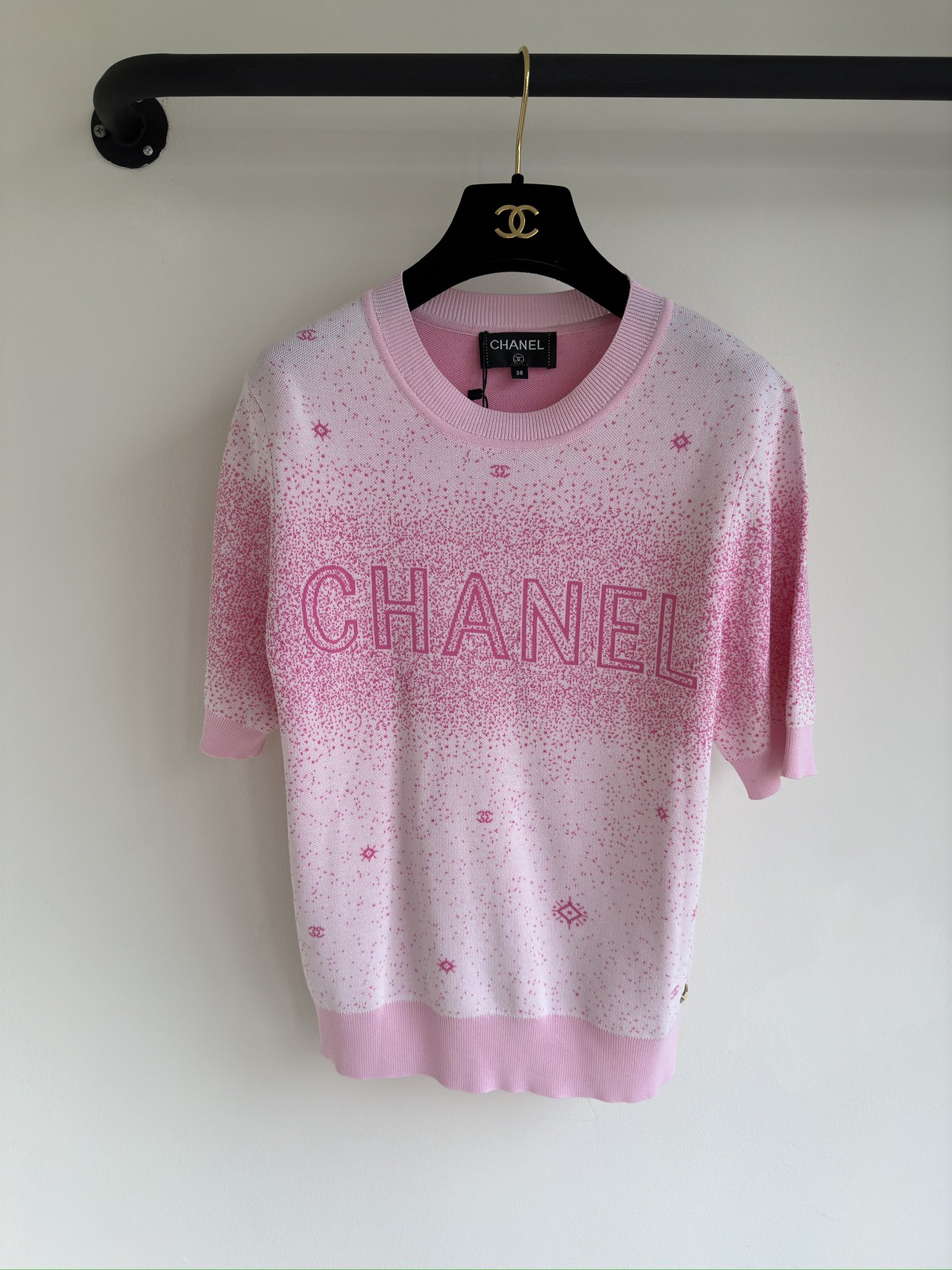 Chanel En línea
 Ropa Camisas y blusas Rosa Amarillo Bordado Tejido Colección primavera – verano Fashion