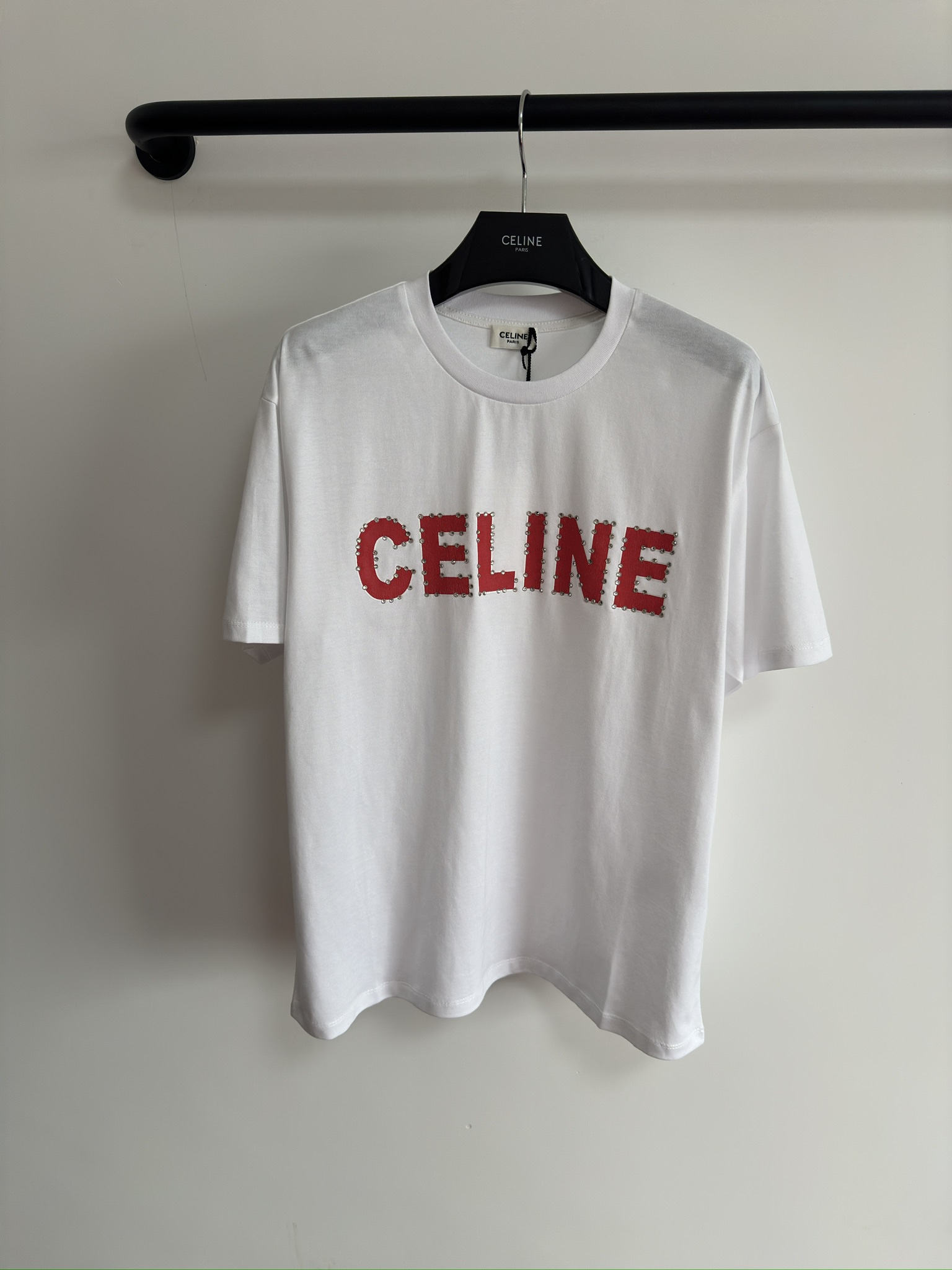 Celine AAAA
 Clothing T-Shirt Printing Spring/Summer Collection Short Sleeve