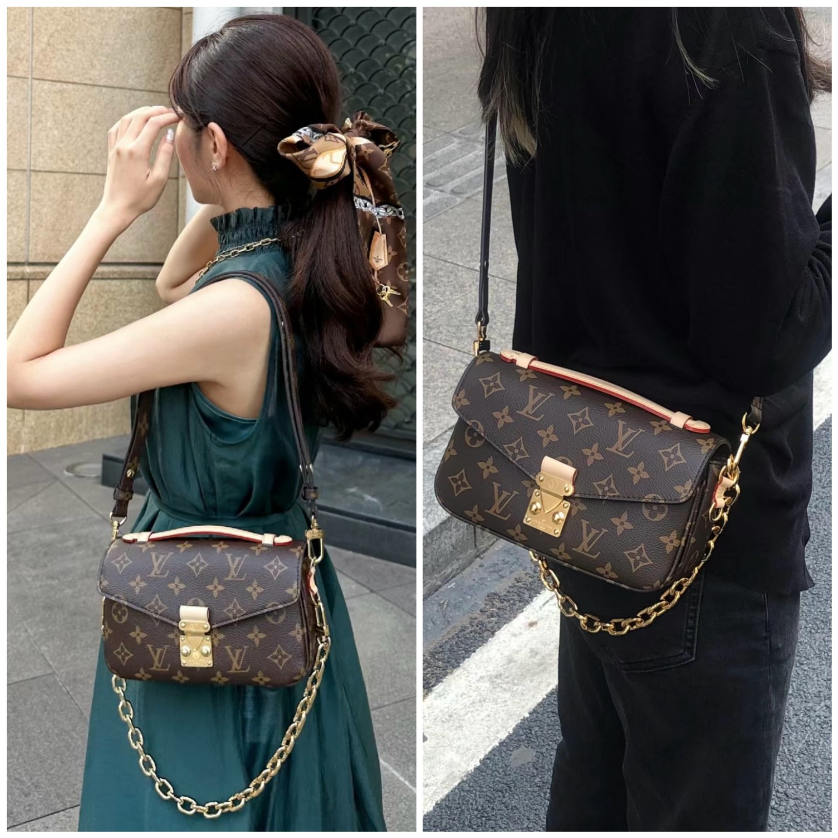 AAA Class Replica
 Louis Vuitton Tassen Messenger Tas Beste kwaliteitsontwerper
 Bruin PVC Fashion