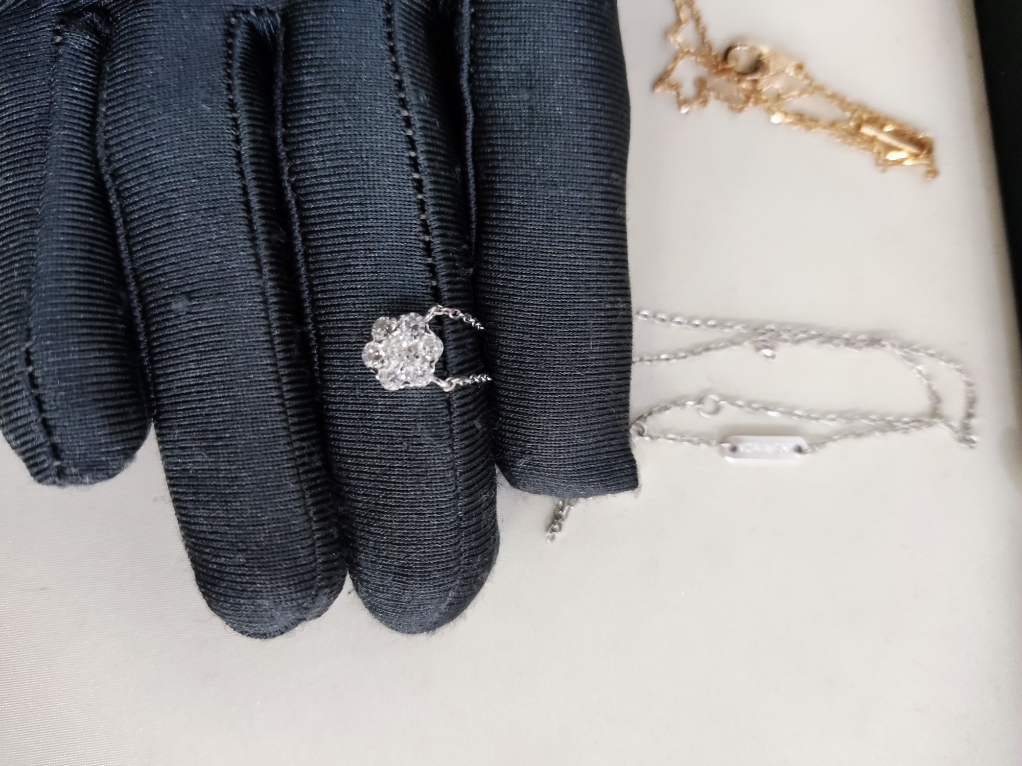 NO:101115,VCA small flower necklace rose gold platinum 925 sterling silver material, Vac necklace, necklace, pure silver19860909vca小花项链玫瑰金 白金 925纯银材质,Vac项链,necklace,pure silver,Jewelry