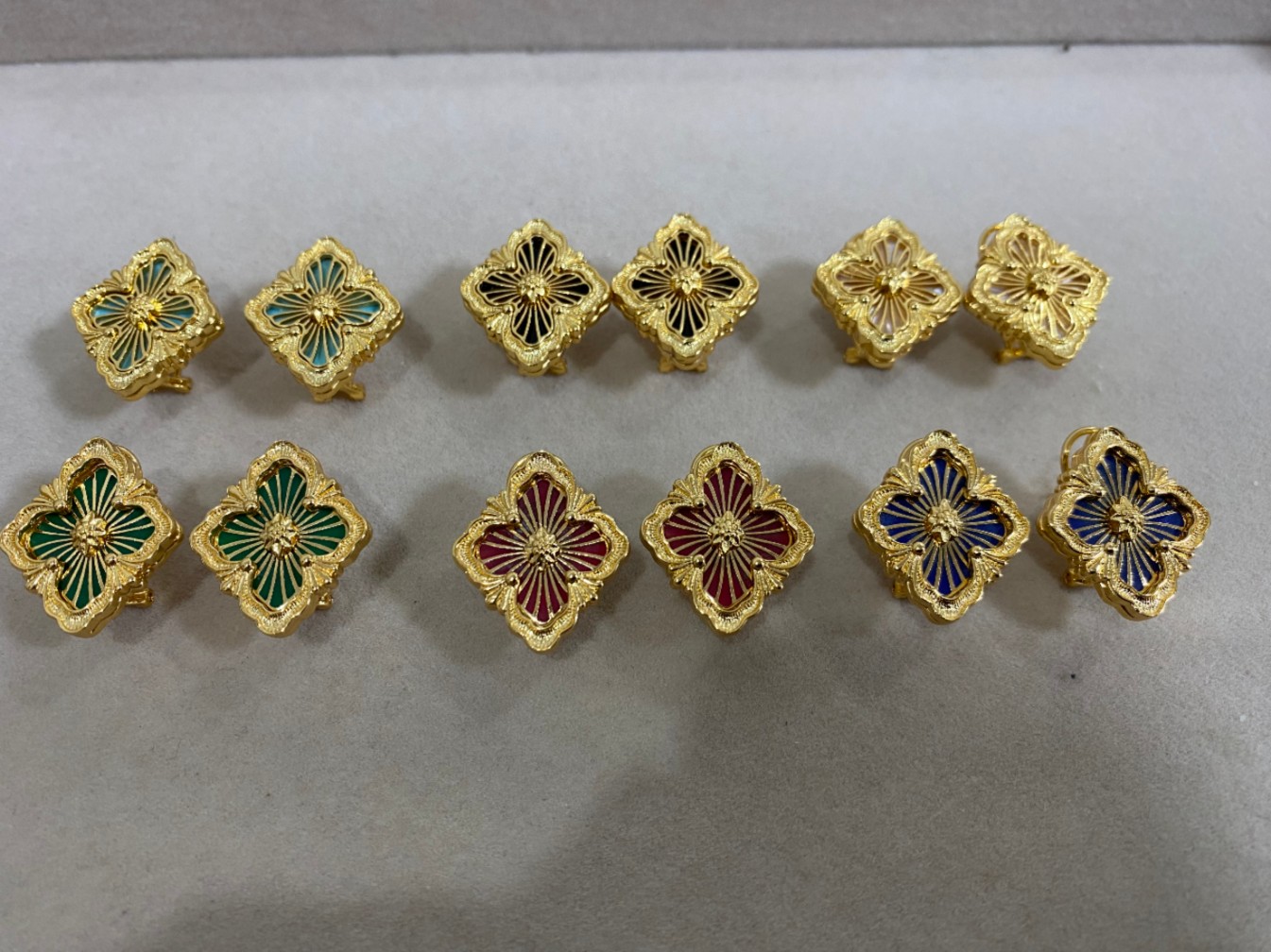 NO:102073,Buchelati earrings without diamond version 6 colors one copper C N C, Buchela, earrings19860909布契拉提耳环无钻版 6个色一铜C N C,布契拉,earrings,Jewelry