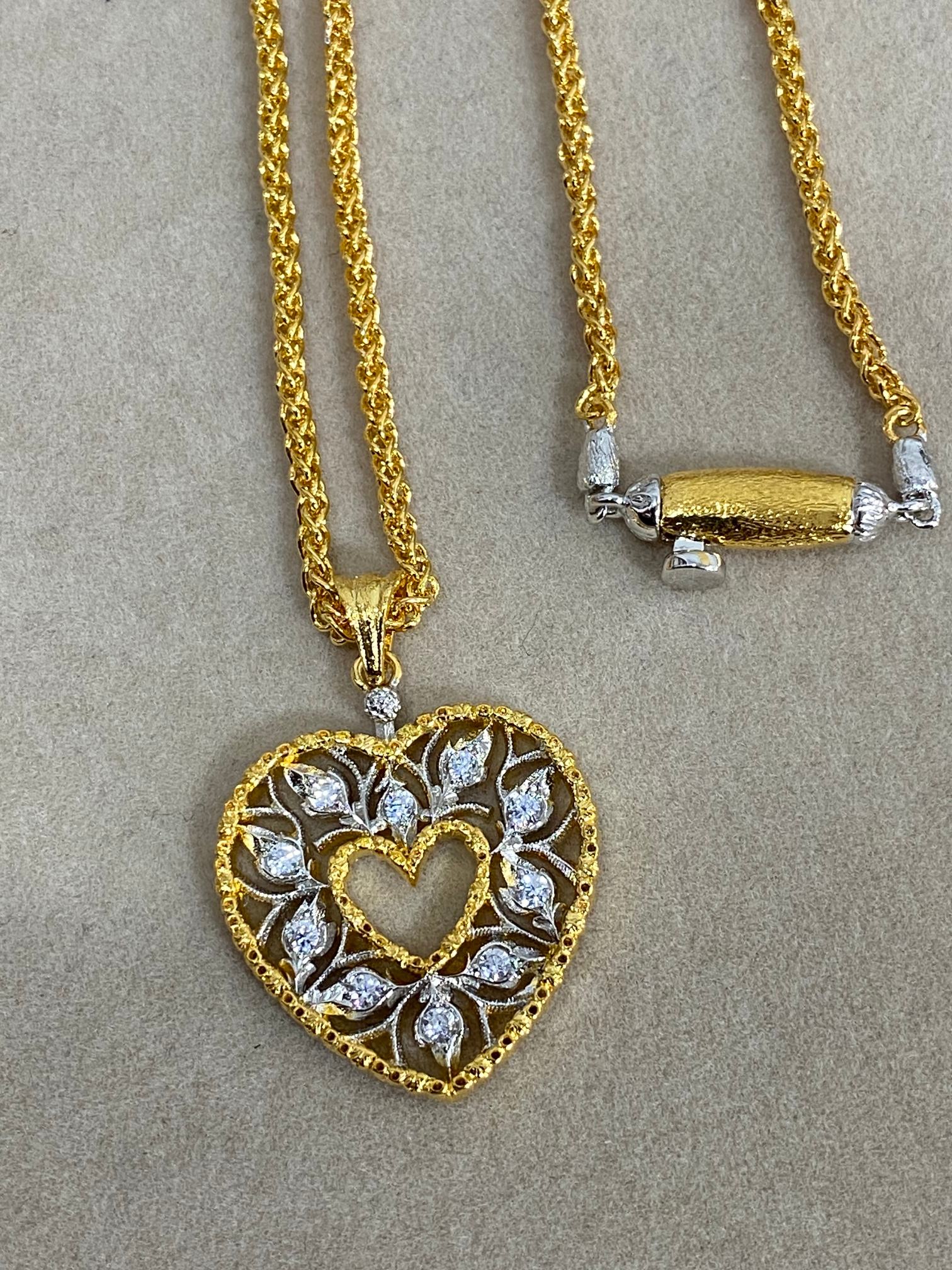 NO:104481,Buchelati hollow heart-shaped color-dividing necklace with copper electric thick gold, Buchela, necklace19860909布契拉提镂空心形分色项链一铜电厚金,布契拉,necklace,Jewelry