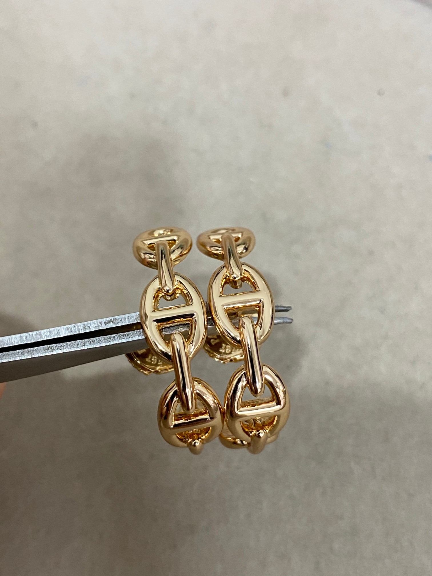 Hermès 爱马仕猪鼻子耳环