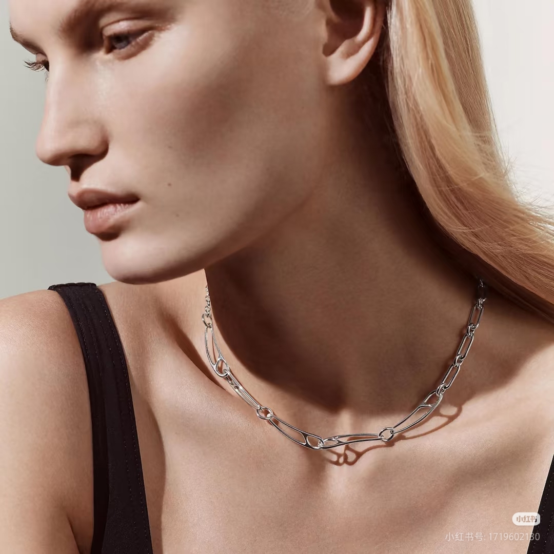 Hermès 爱马仕别针项链