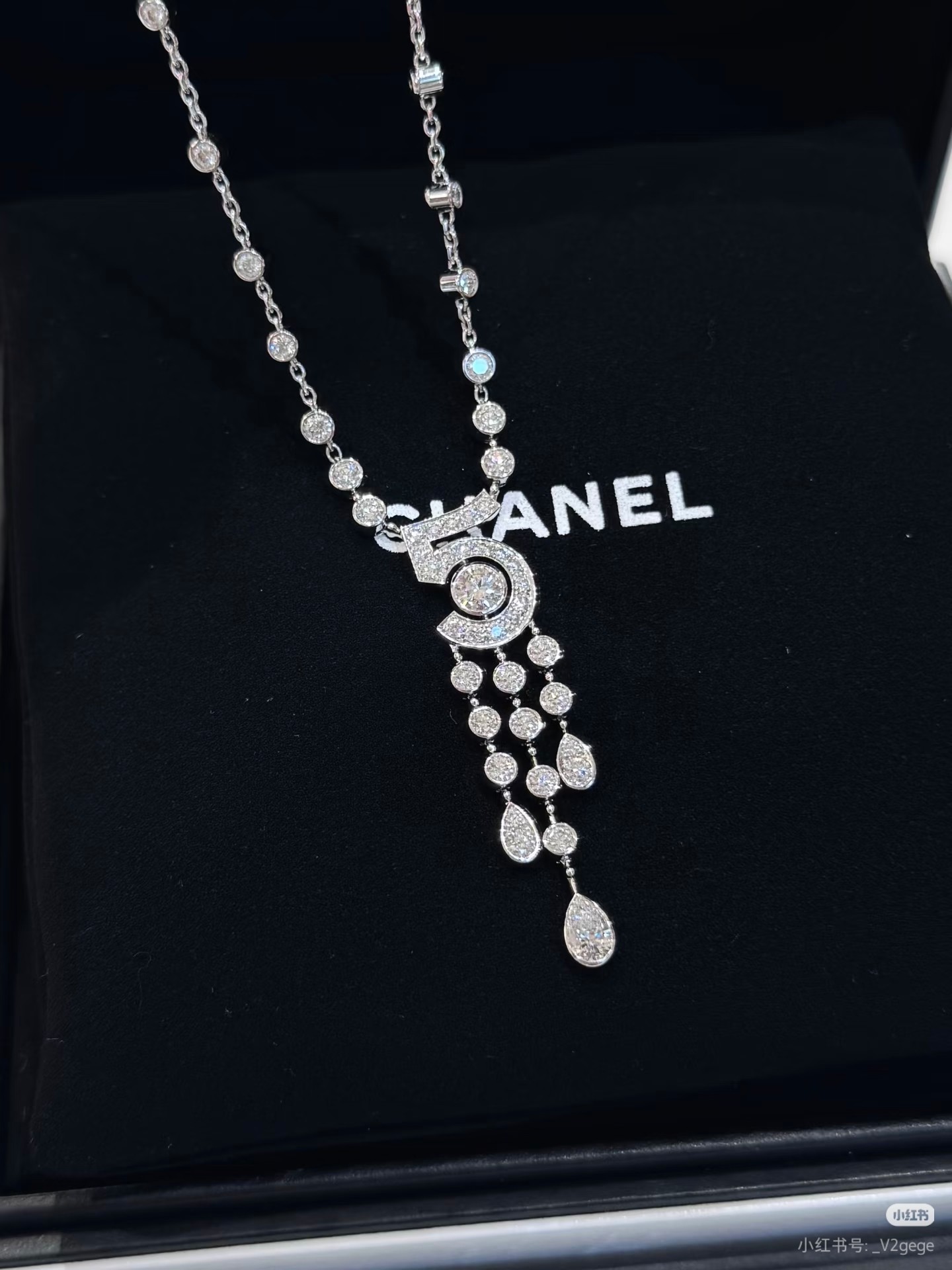 CHANEL Necklace Fringe No.5