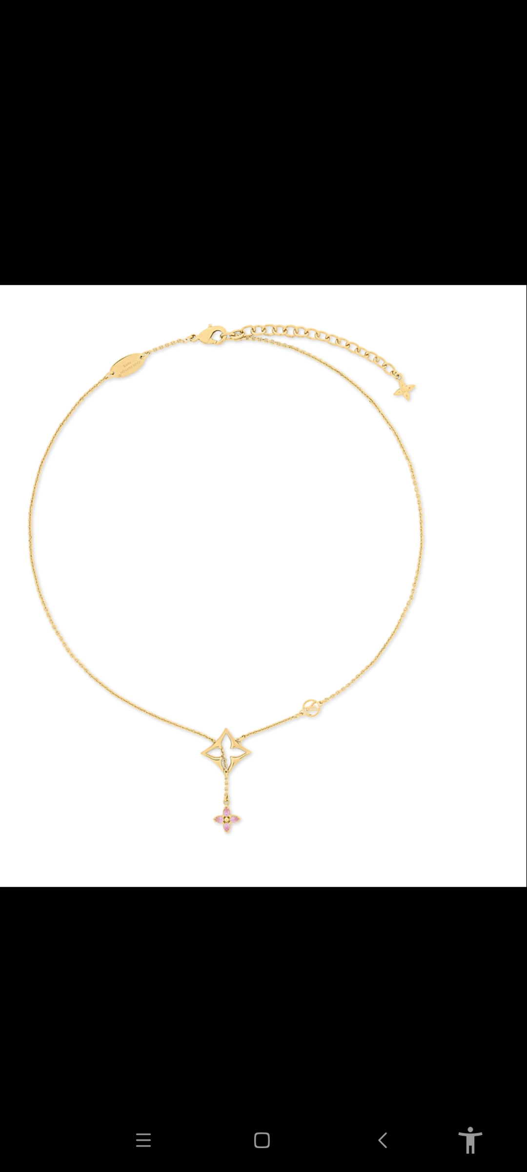 NO:677985,LV pink diamond necklace rose gold gold,LV necklace,louis vuitton,necklace,gold19860909lv粉钻项链玫瑰金 黄金,Lv项链,louis vuitton,necklace,gold,Jewelry