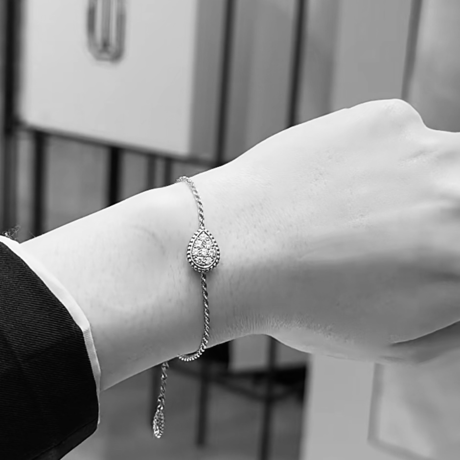 
A6356  👑宝诗龙 新款 水滴 麦穗 手链 shoukiqn充满几何美感💌专为充满时尚感的量身打造