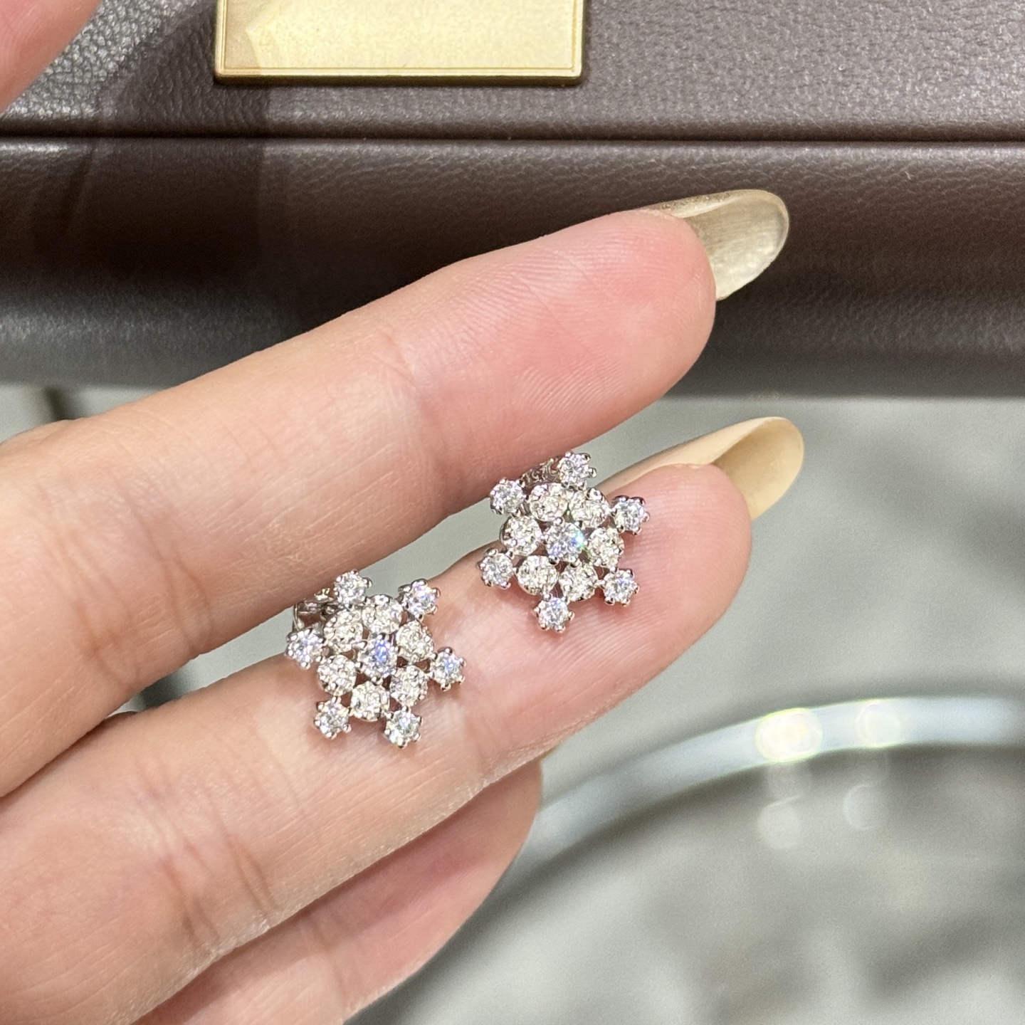 
A5760  👑 经典耐看 💎 钻石雪花 耳钉 Forget-Me-Not
被低估的美好～永不凋零的勿