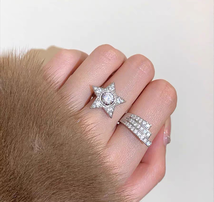 Chanel Haute Joaillerie Fine Jewelry Earrings Necklace Ring Ref 6