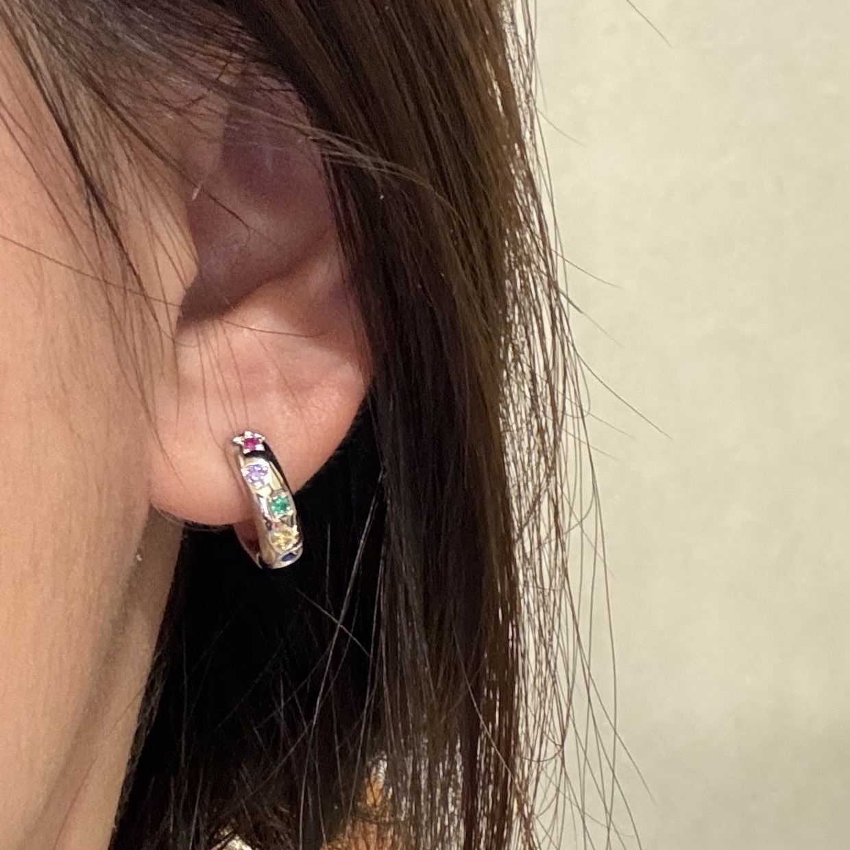 crater color treasure earrings, which are very fashionable and designed - Jewelry 3