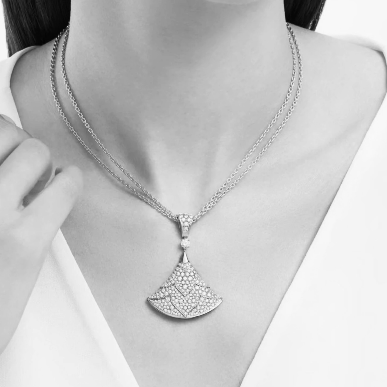 Bottega Veneta Haute Joaillerie Fine Jewelry Earrings Necklace Ring Ref 5