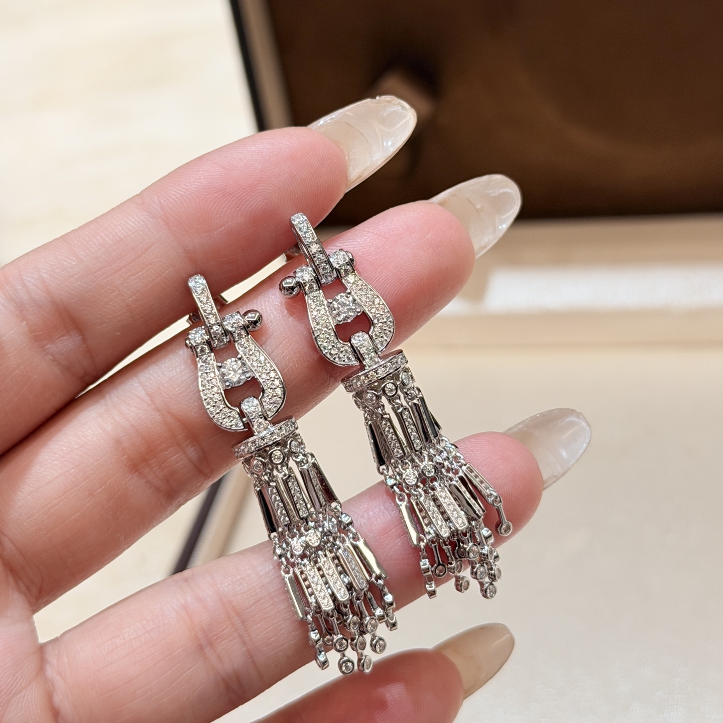 Chanel Haute Joaillerie Fine Jewelry Earrings Necklace Ring Ref.7FAE5F95 4